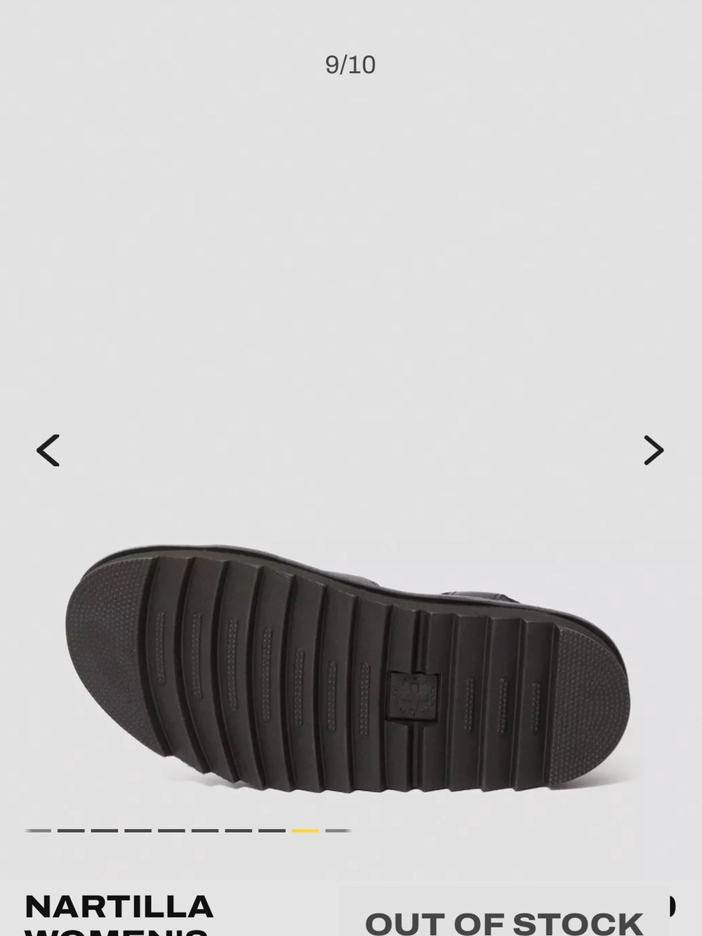 Dr. Martens Black Leather Platform Gladiator Sandals - Picture 10 of 14
